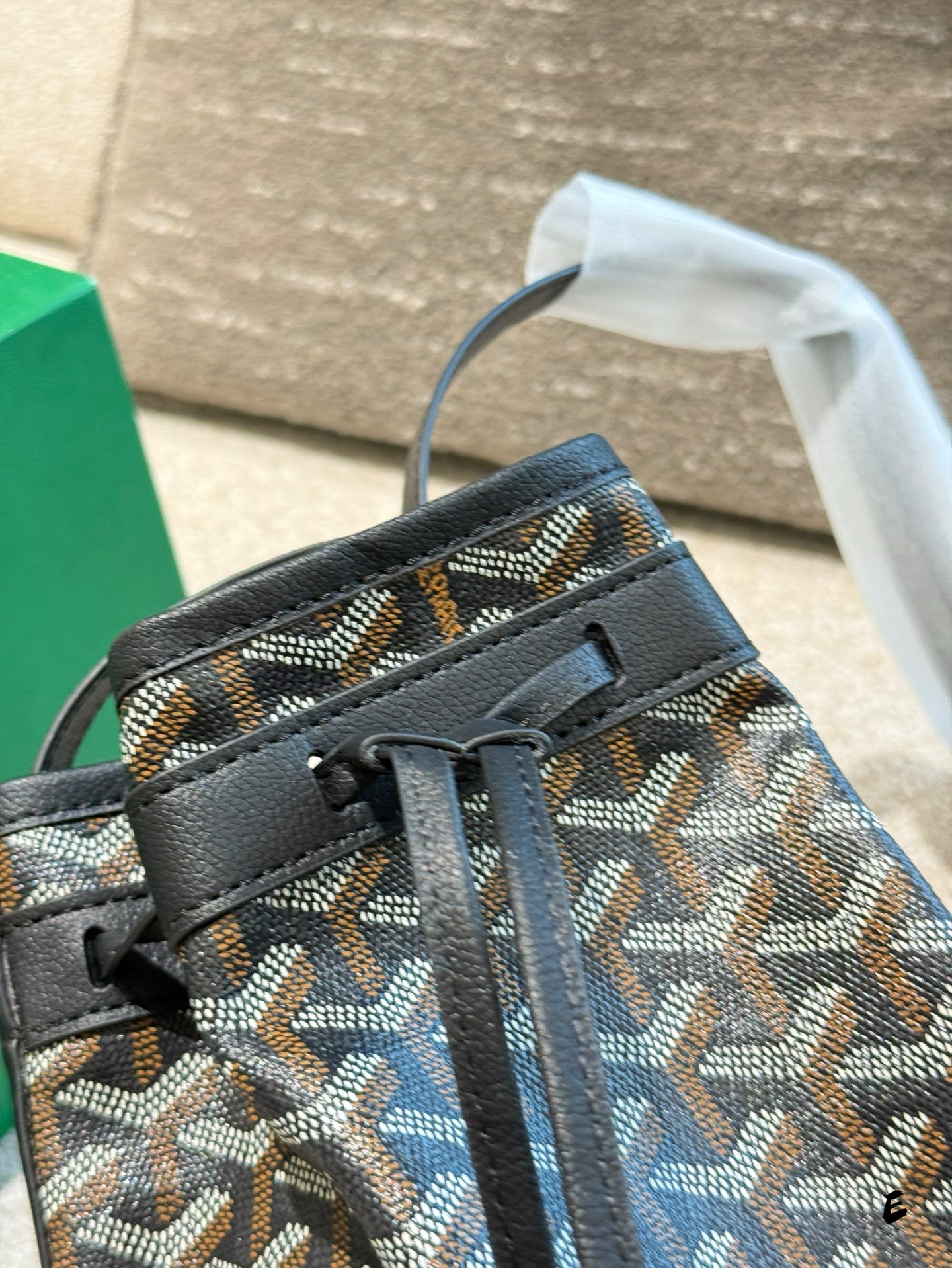 Goyard Silver Quilted Bag 012