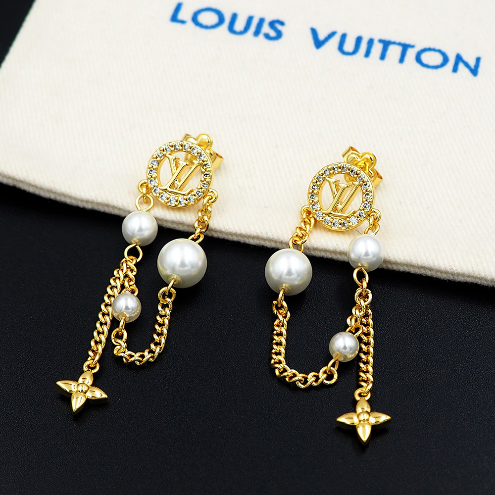 LV Gold Vintage-Inspired Earrings 235