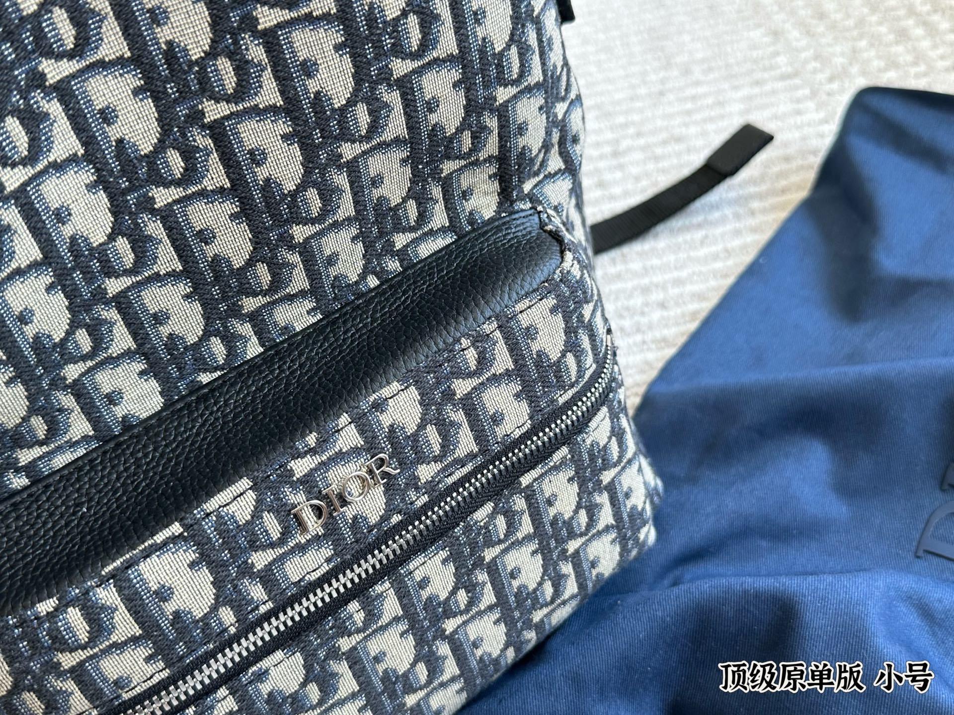 Dior Blue Quilted Bag 738