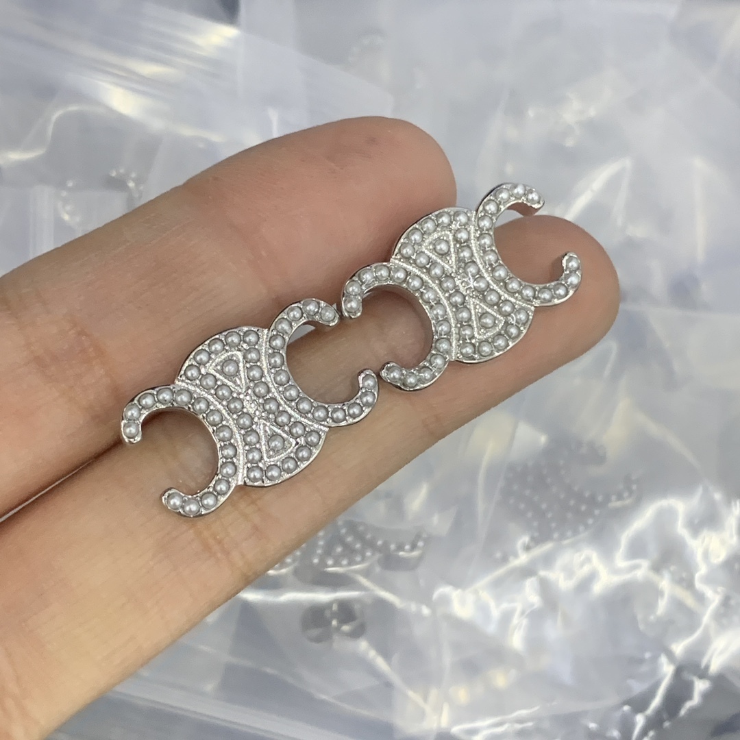 Celine Silver Romantic Earrings 135