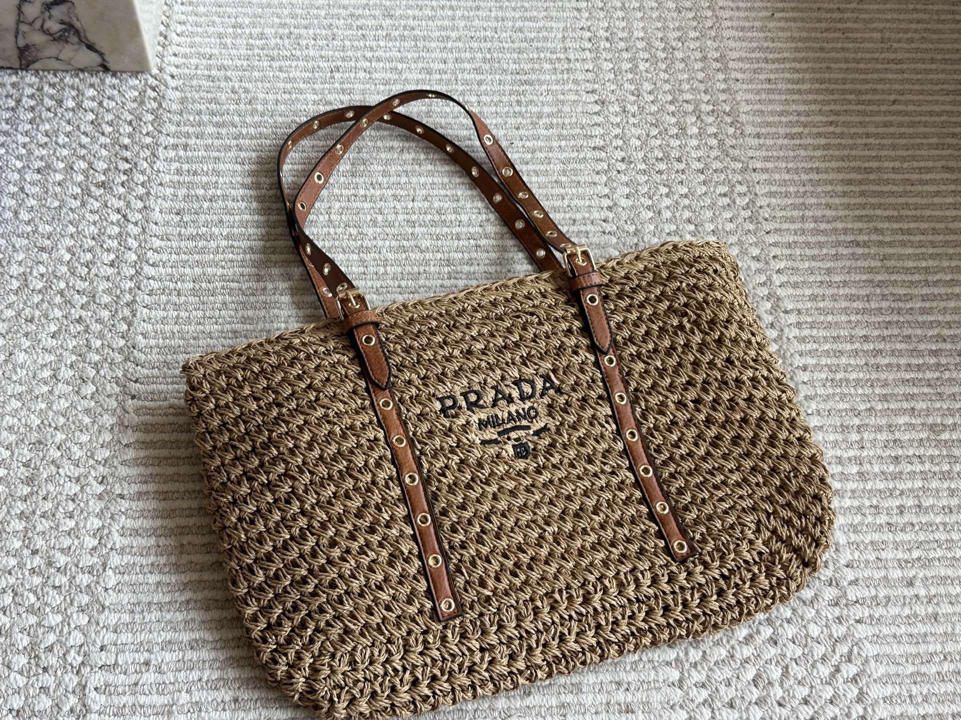 Prada Brown Quilted Bag 004