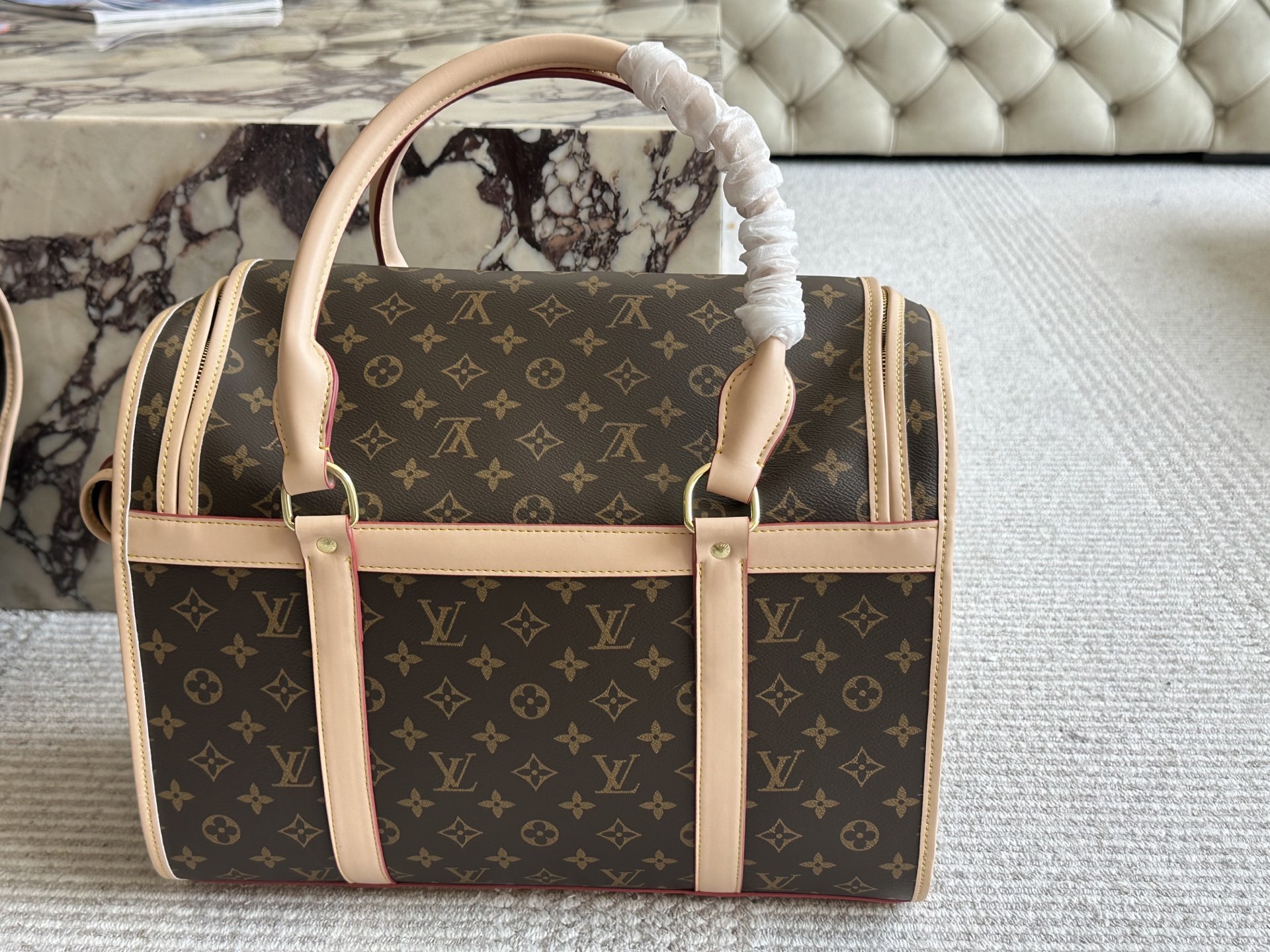 LV Rose Gold Vintage-Inspired Bag 1413