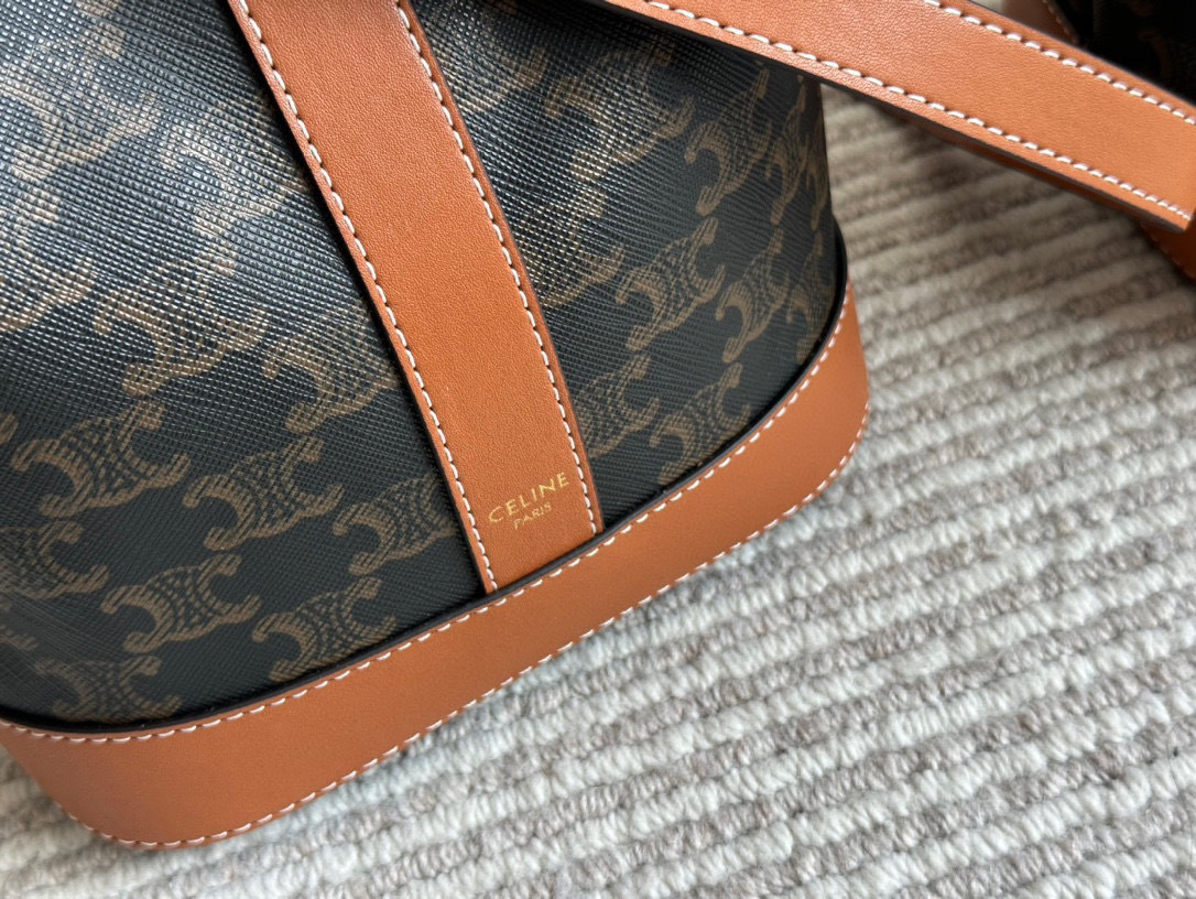 Celine Brown Quilted Bag 252