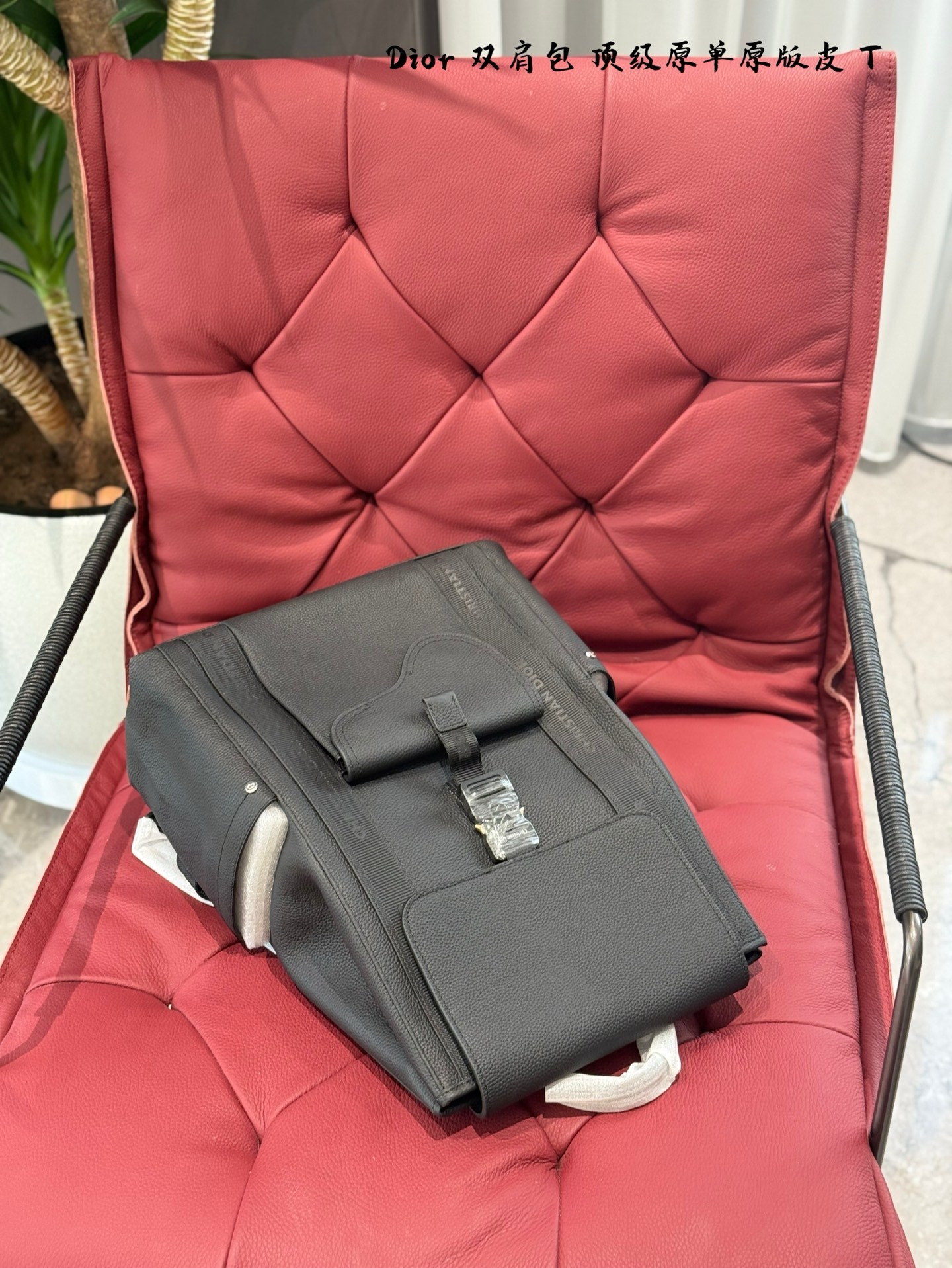Dior Silver Quilted Bag 748