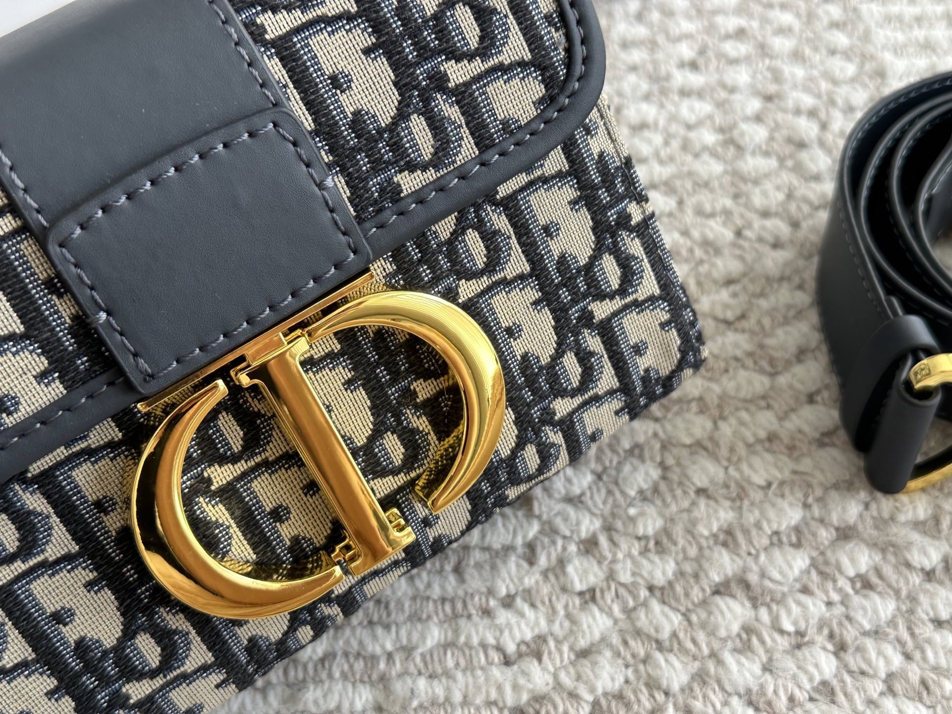 Dior Gold Quilted Bag 755