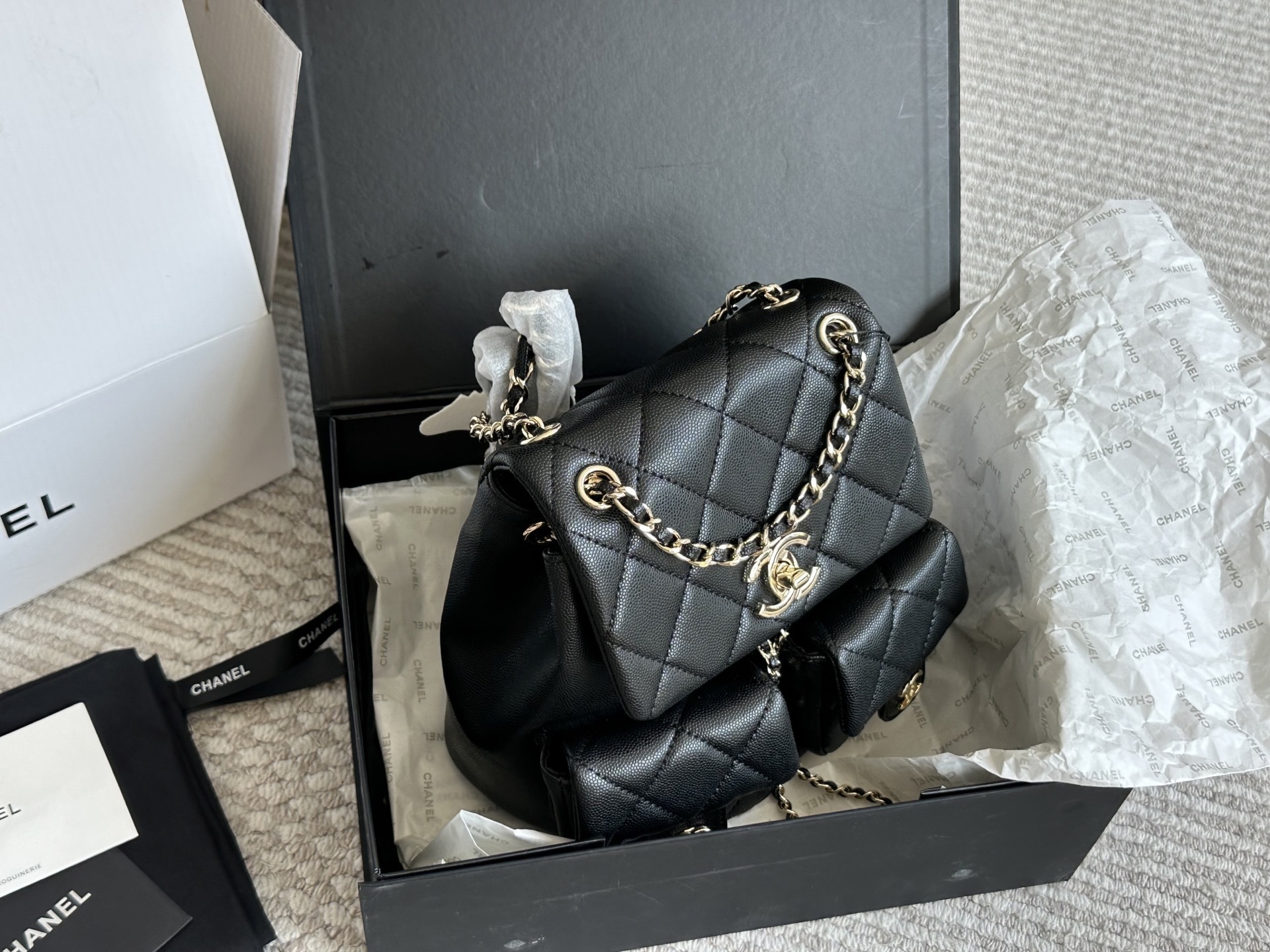 Chanel Black Delicate Bag 1183