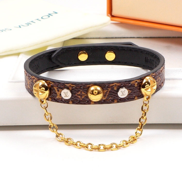 LV Rose Gold Vintage-Inspired Bracelet 020
