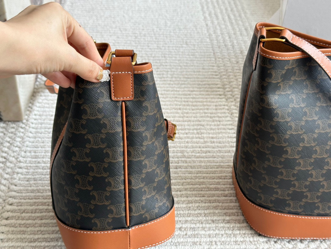 Celine Brown Quilted Bag 252