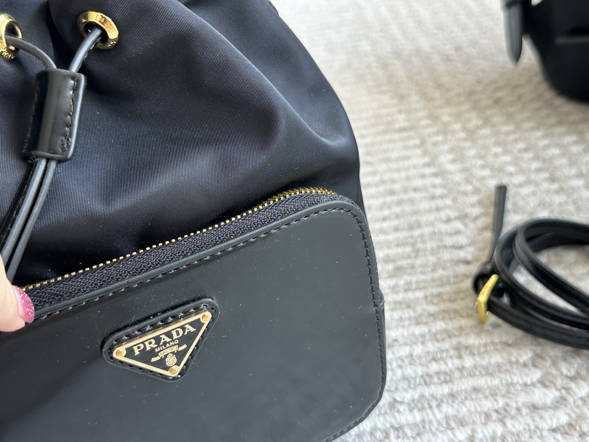 Prada Black Vintage-Inspired Bag 026