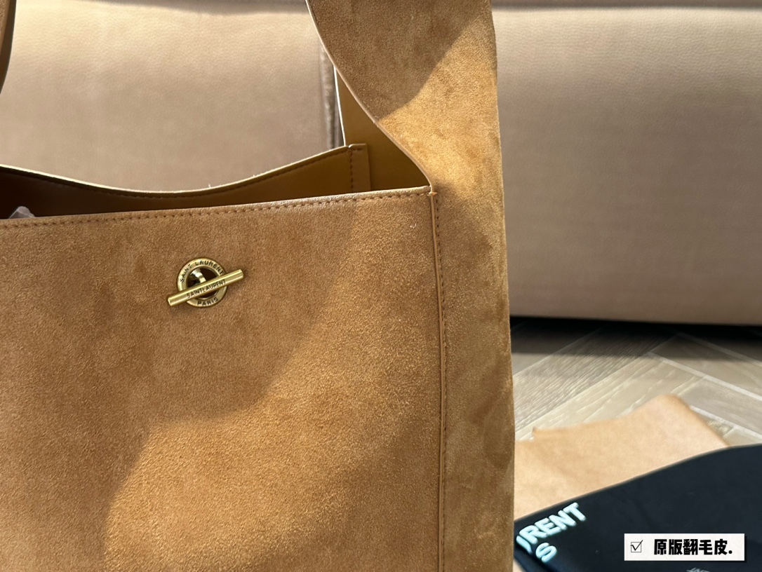 YSL Beige Vintage-Inspired Bag 159