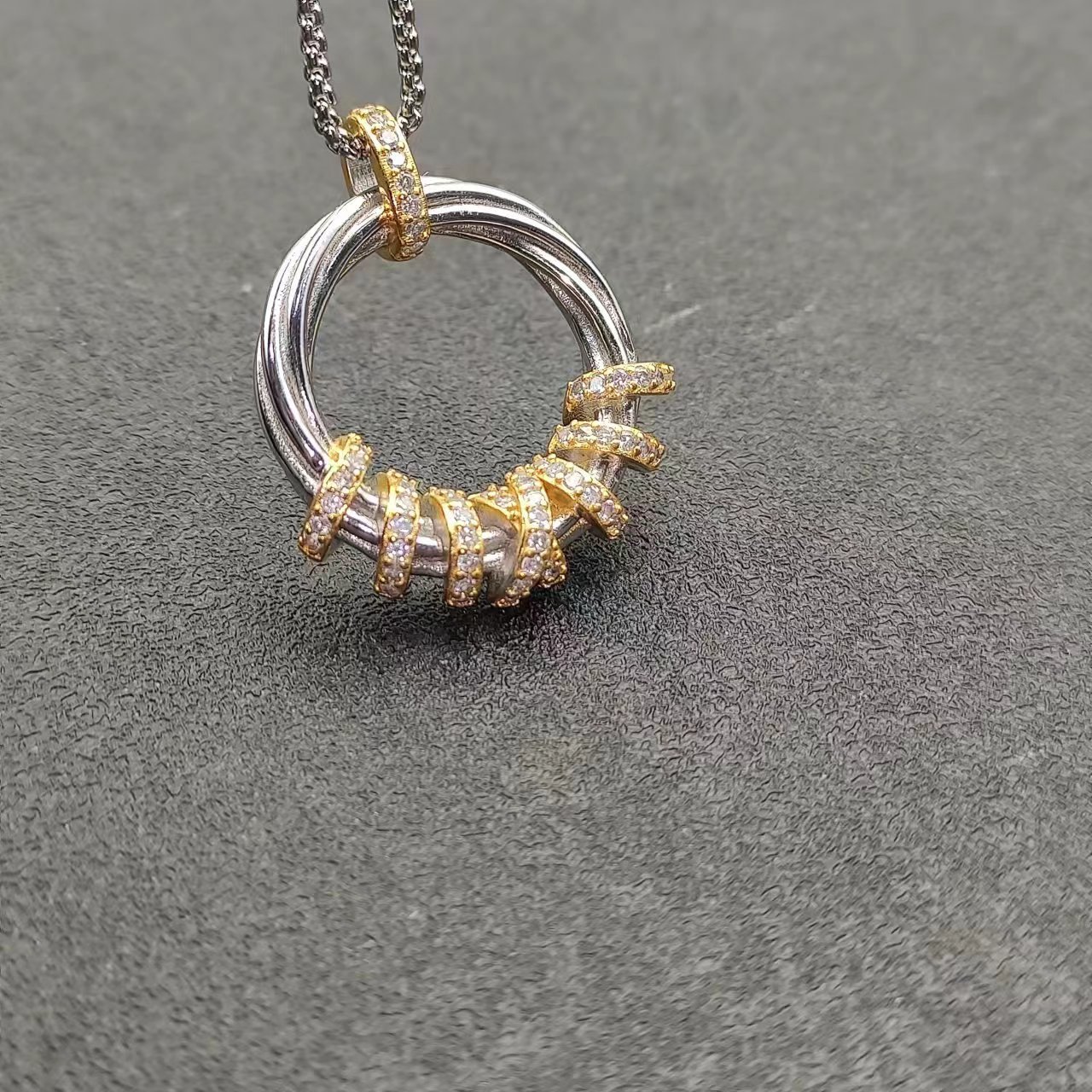 David Yurman Rose Gold Vintage-Inspired Necklace 157