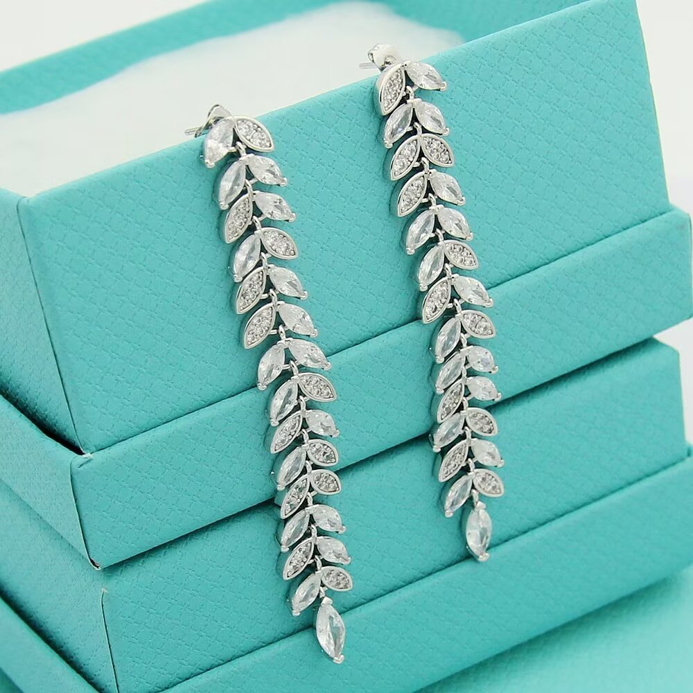 Tiffany Silver Romantic Earrings 229