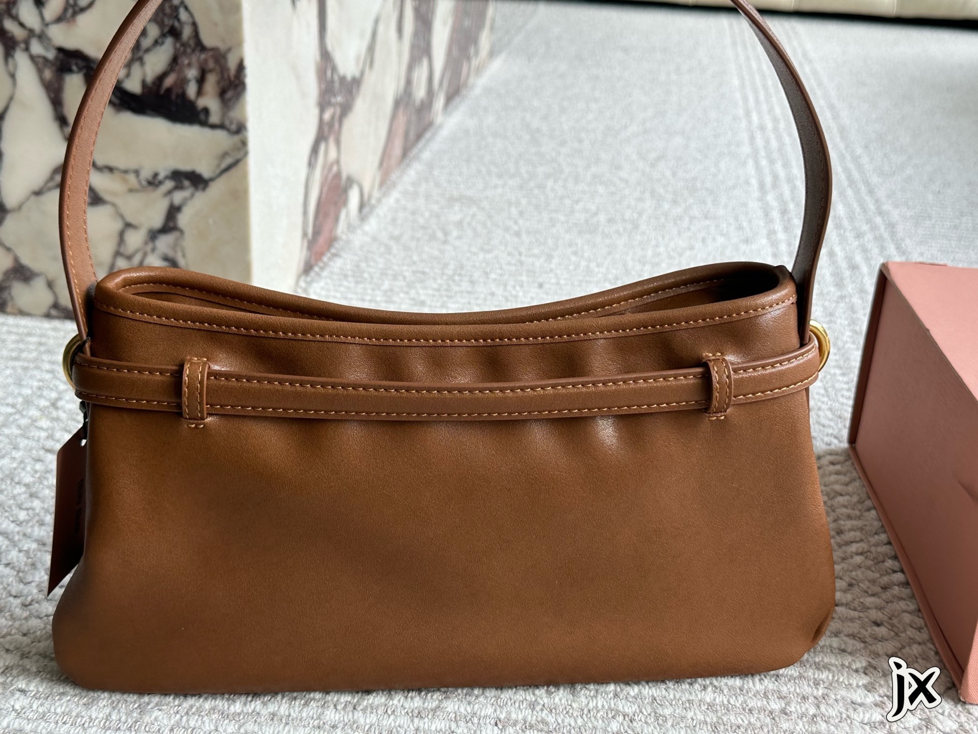 Miu Miu Rose Gold Vintage-Inspired Bag 164