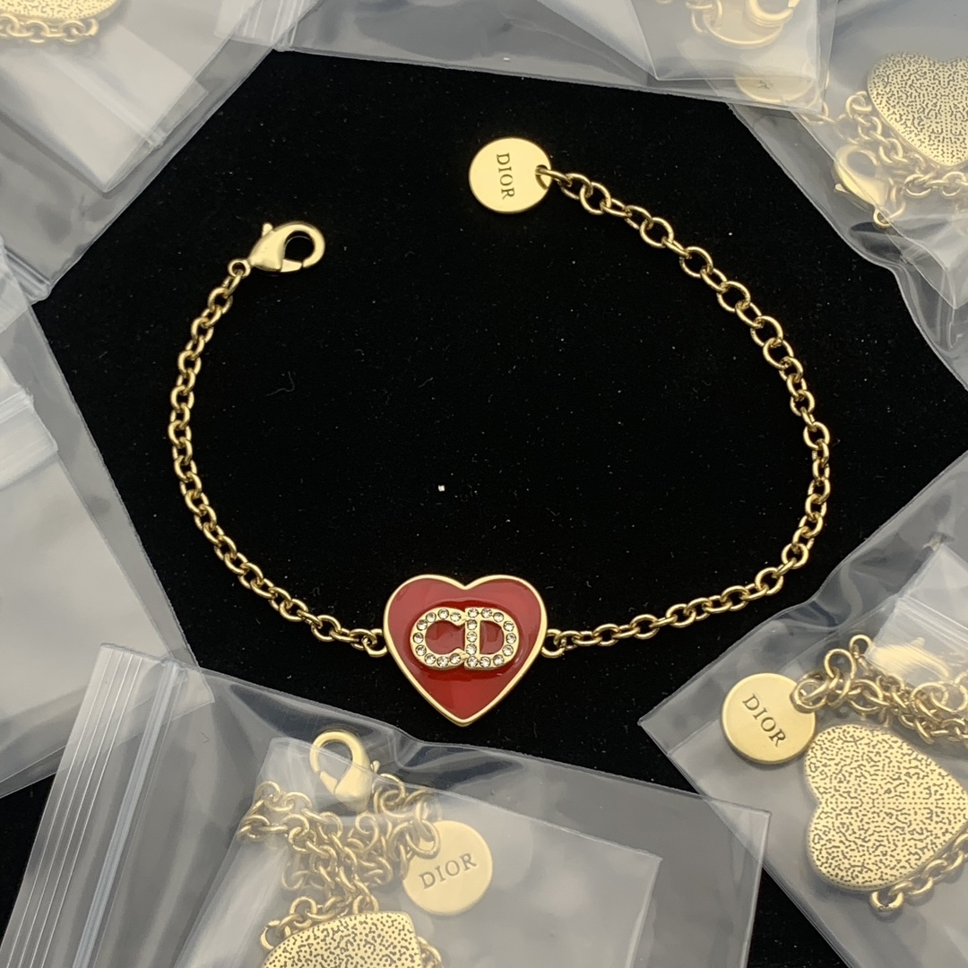 Dior Rose Gold Vintage-Inspired Bracelet 583