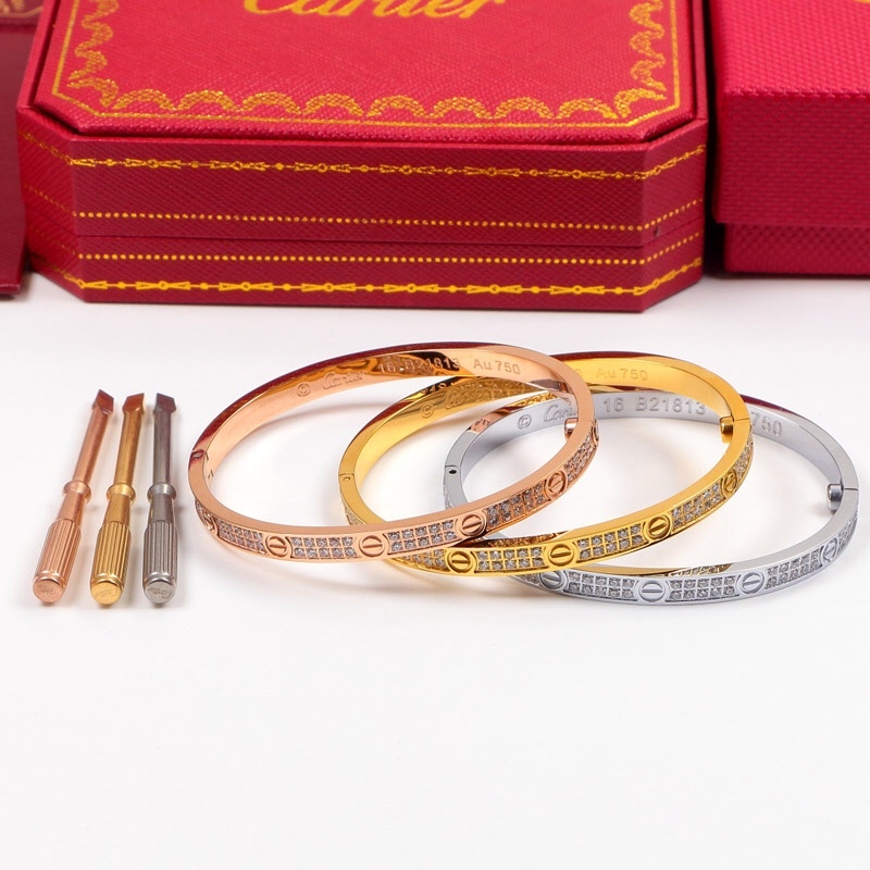 Cartier love Rose Gold Vintage-Inspired Bracelet 028