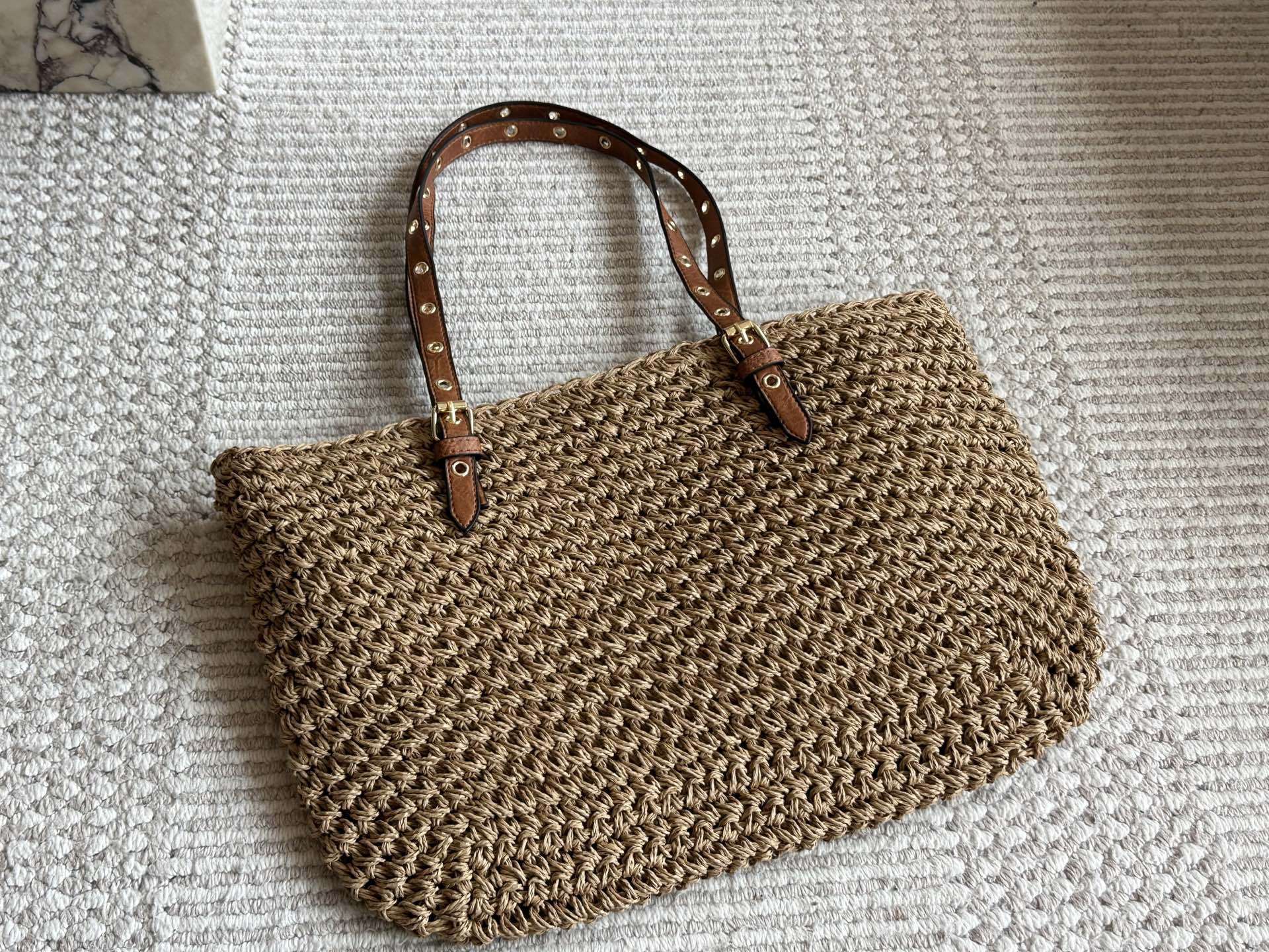 Prada Brown Quilted Bag 004