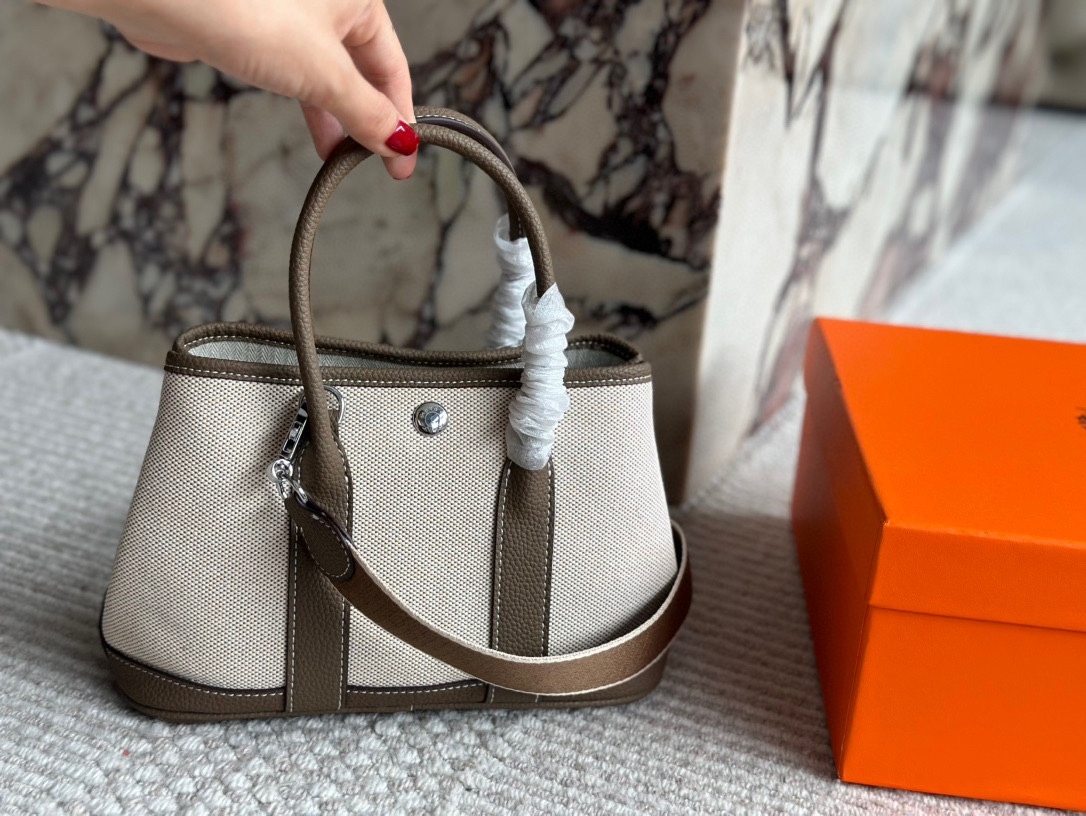 Hermes h garden Beige Quilted Bag 276
