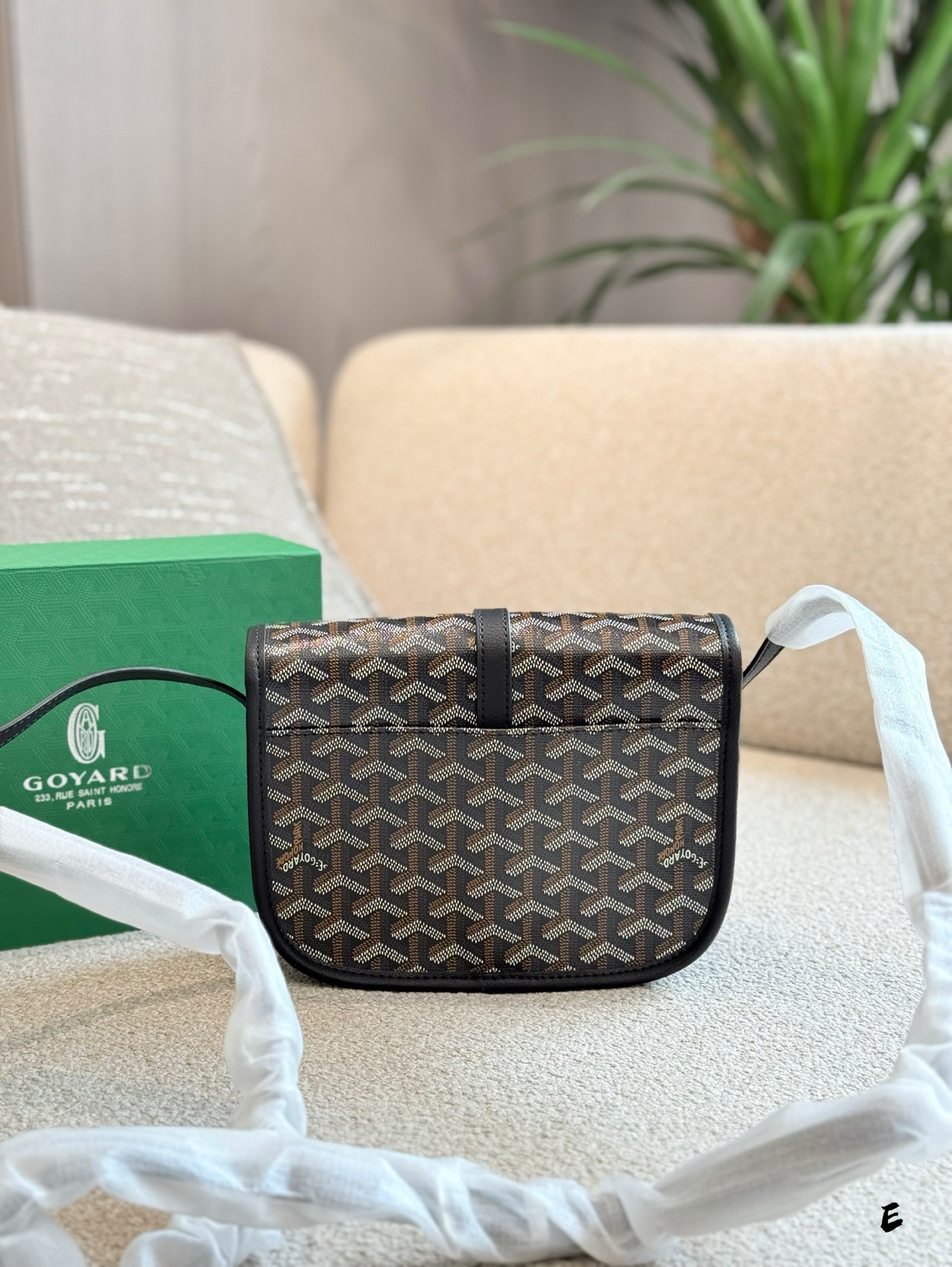 Goyard Silver Quilted Bag 011