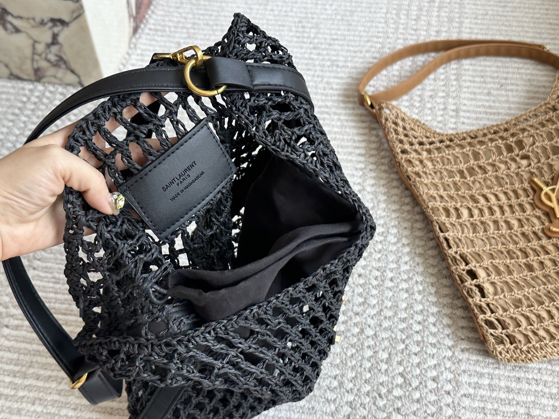 YSL Gold Quilted Bag 126