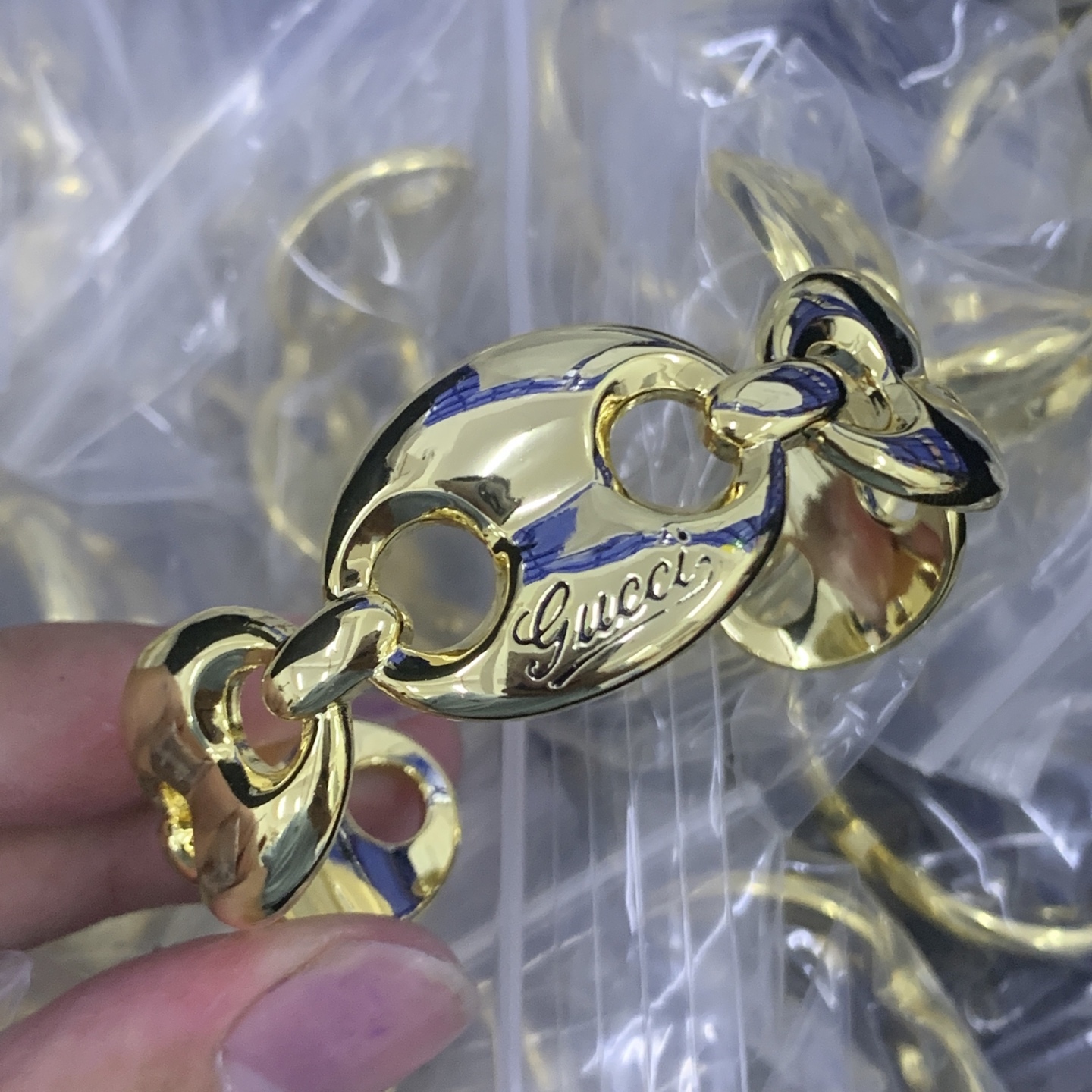 Gucci Rose Gold Vintage-Inspired Bracelet 272
