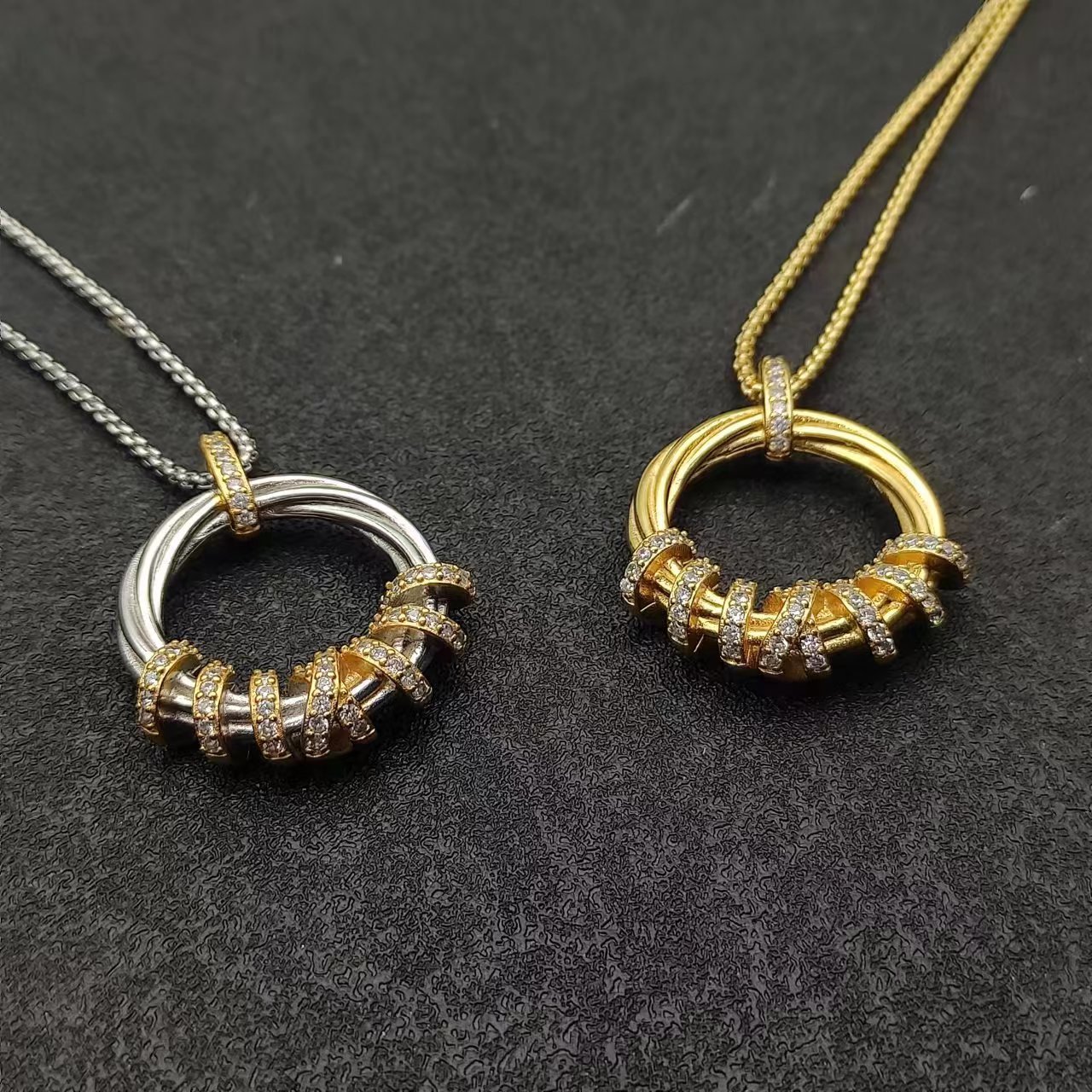 David Yurman Rose Gold Vintage-Inspired Necklace 157