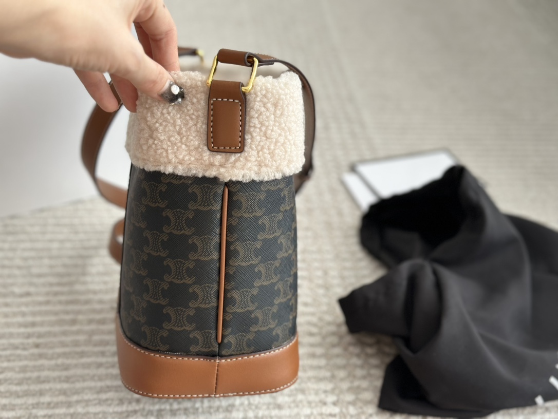 Celine Beige Quilted Bag 256