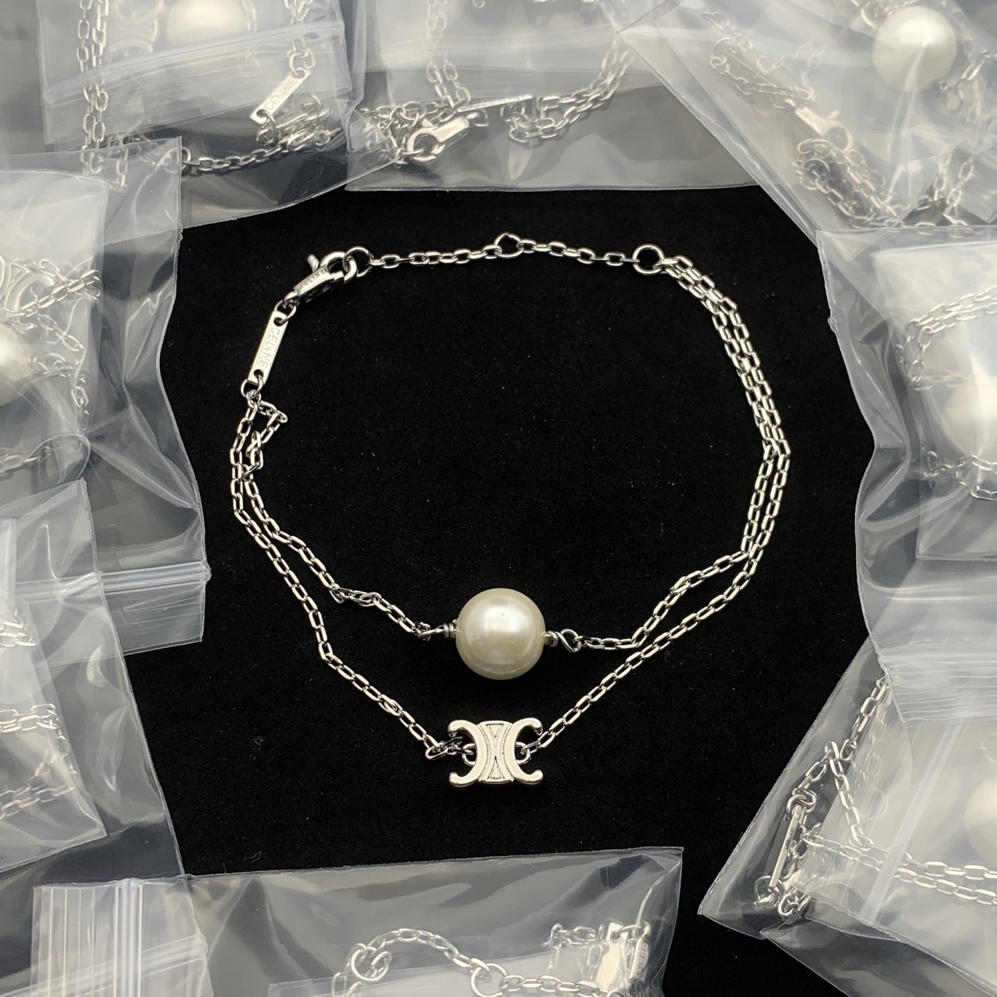 Celine Silver Vintage-Inspired Bracelet 199