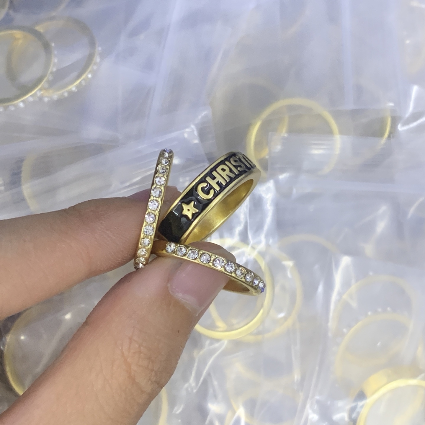 Dior Gold Romantic Ring 205