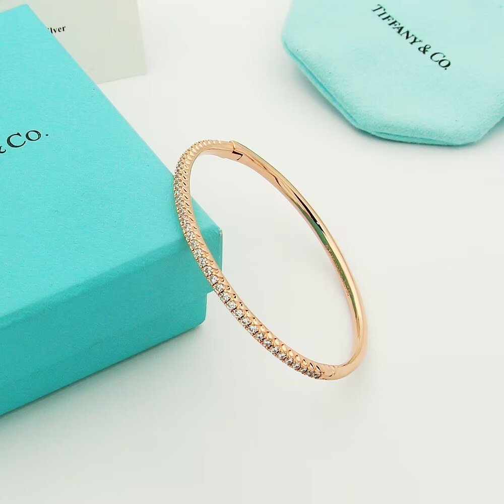 Tiffany Gold Logo-Accented Bracelet 221
