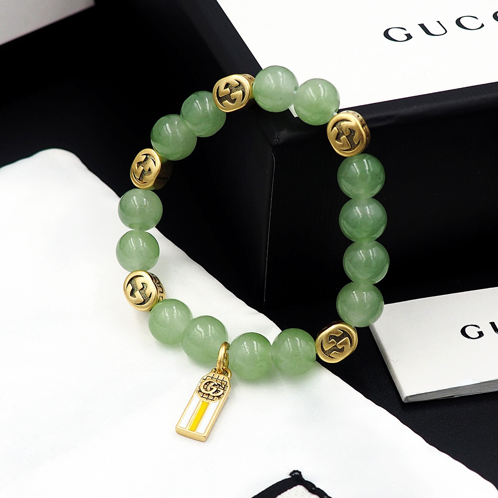 Gucci Silver Logo-Accented Bracelet 032