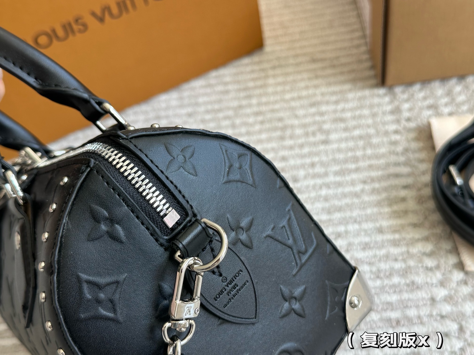 LV Silver Quilted Bag 1597