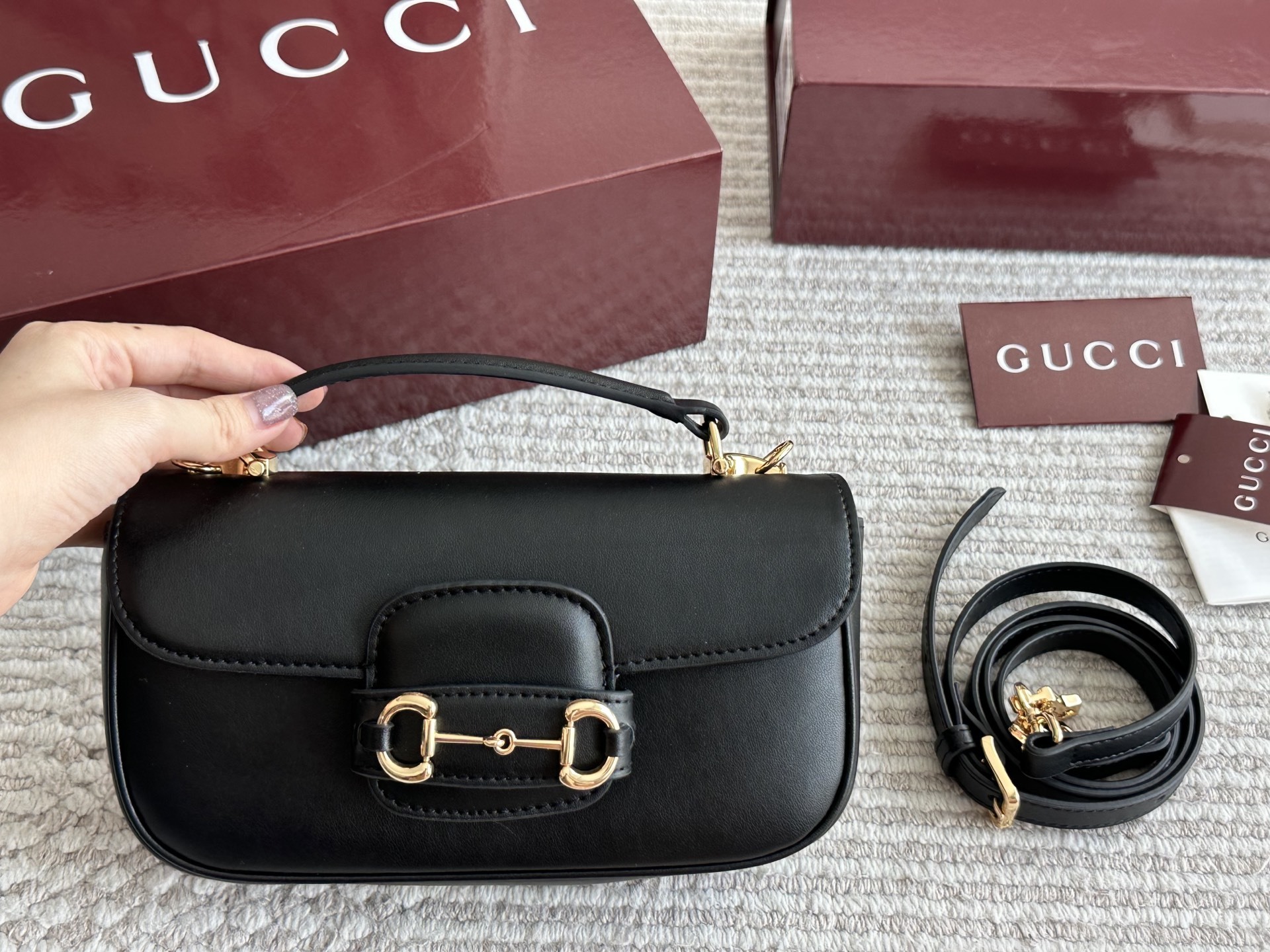 Gucci Beige Quilted Bag 586