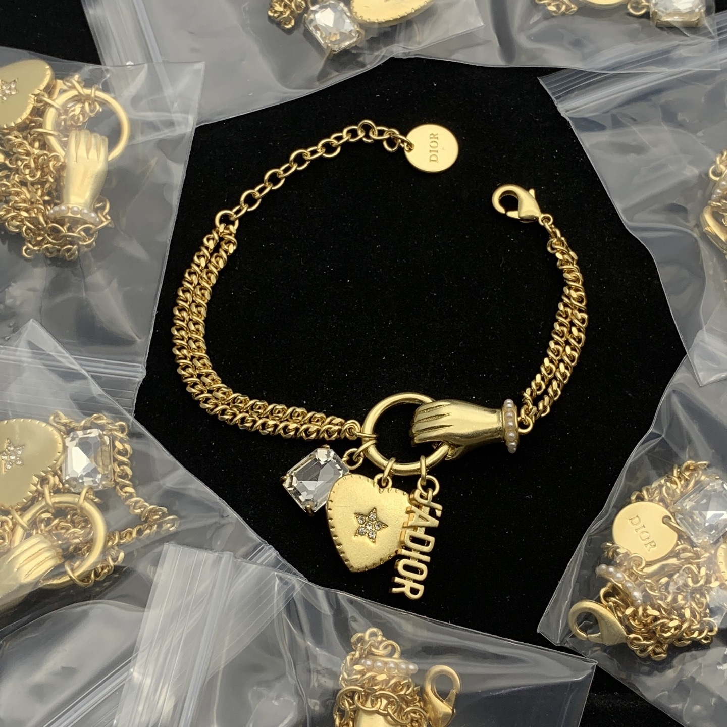 Dior Gold Vintage-Inspired Bracelet 252