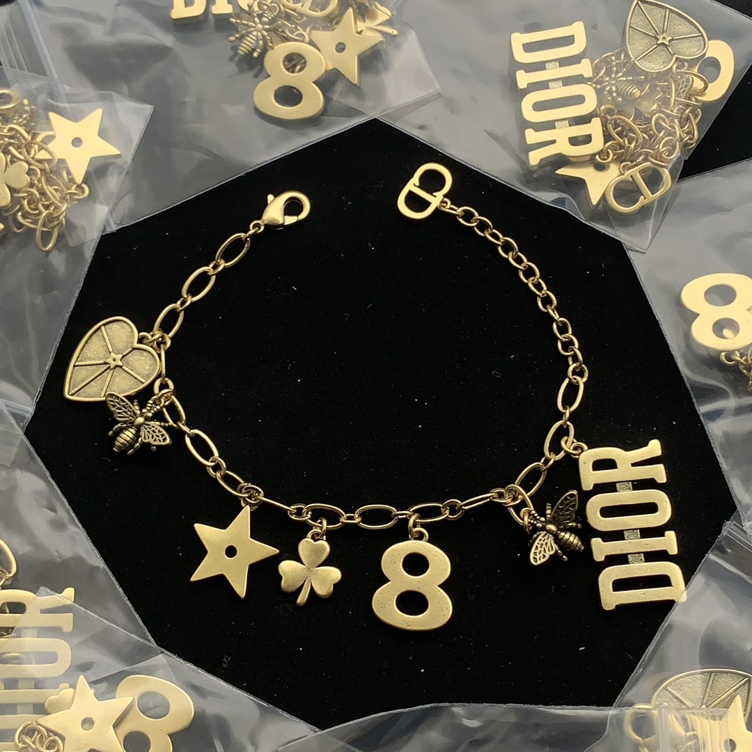 Dior Gold Vintage-Inspired Bracelet 287