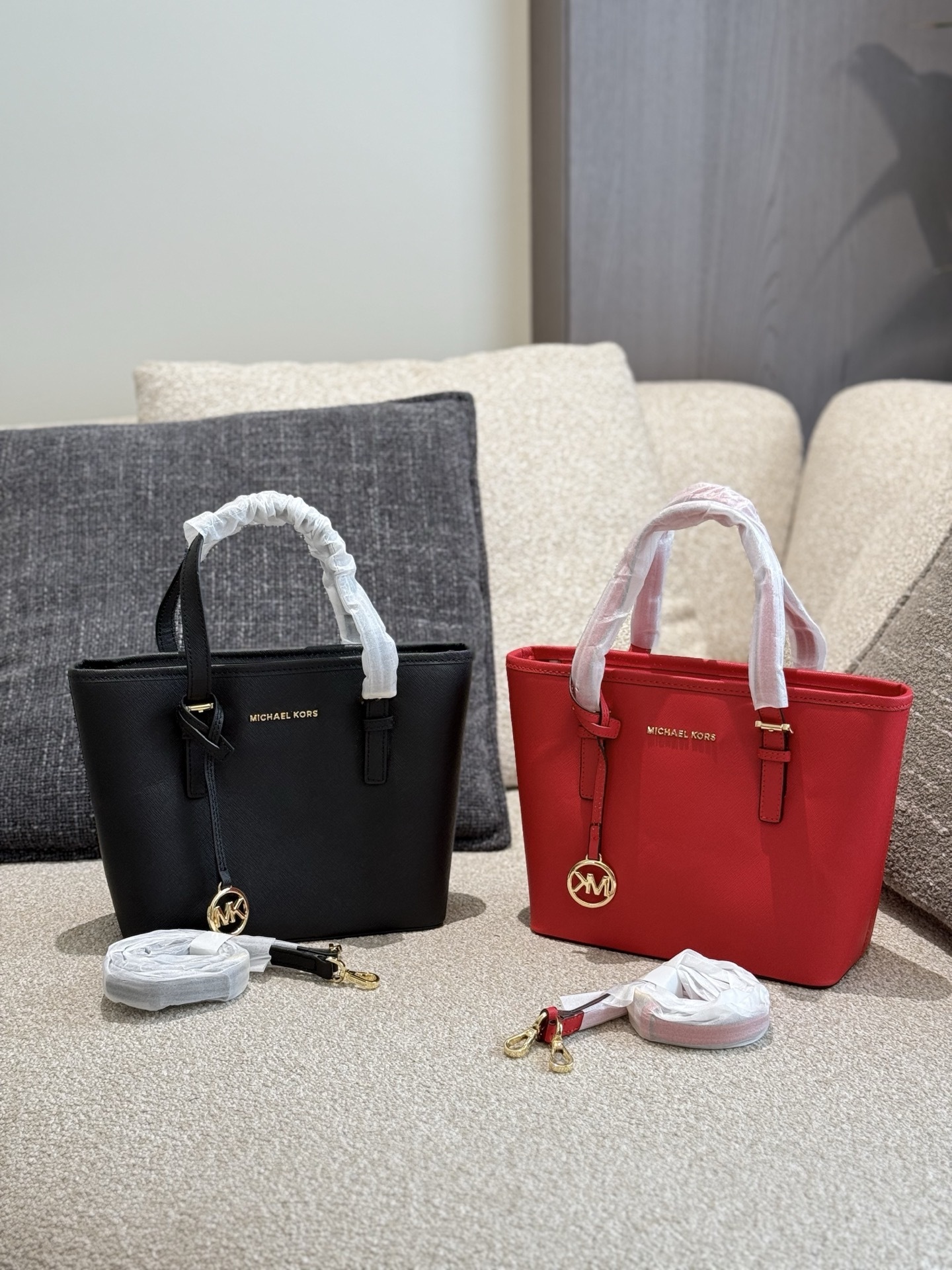 MK Red Statement Bag 006