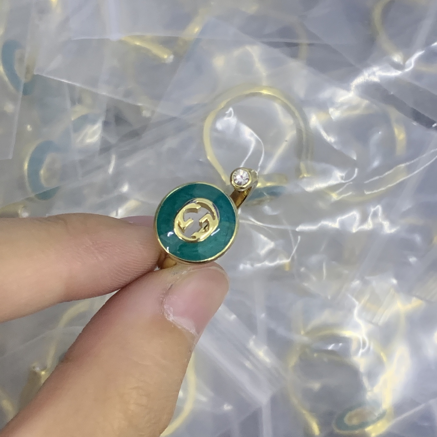 Gucci Rose Gold Vintage-Inspired Ring 466