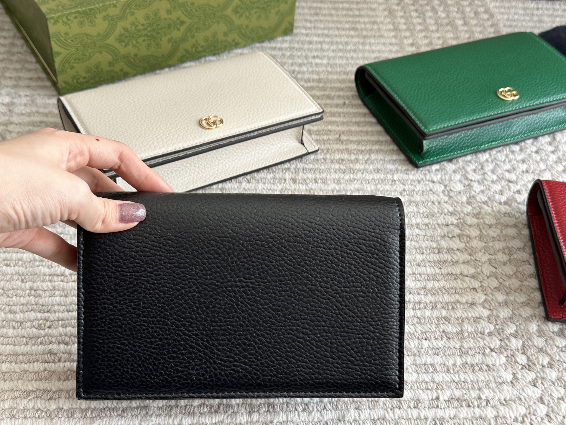 Gucci Green Quilted Bag 572