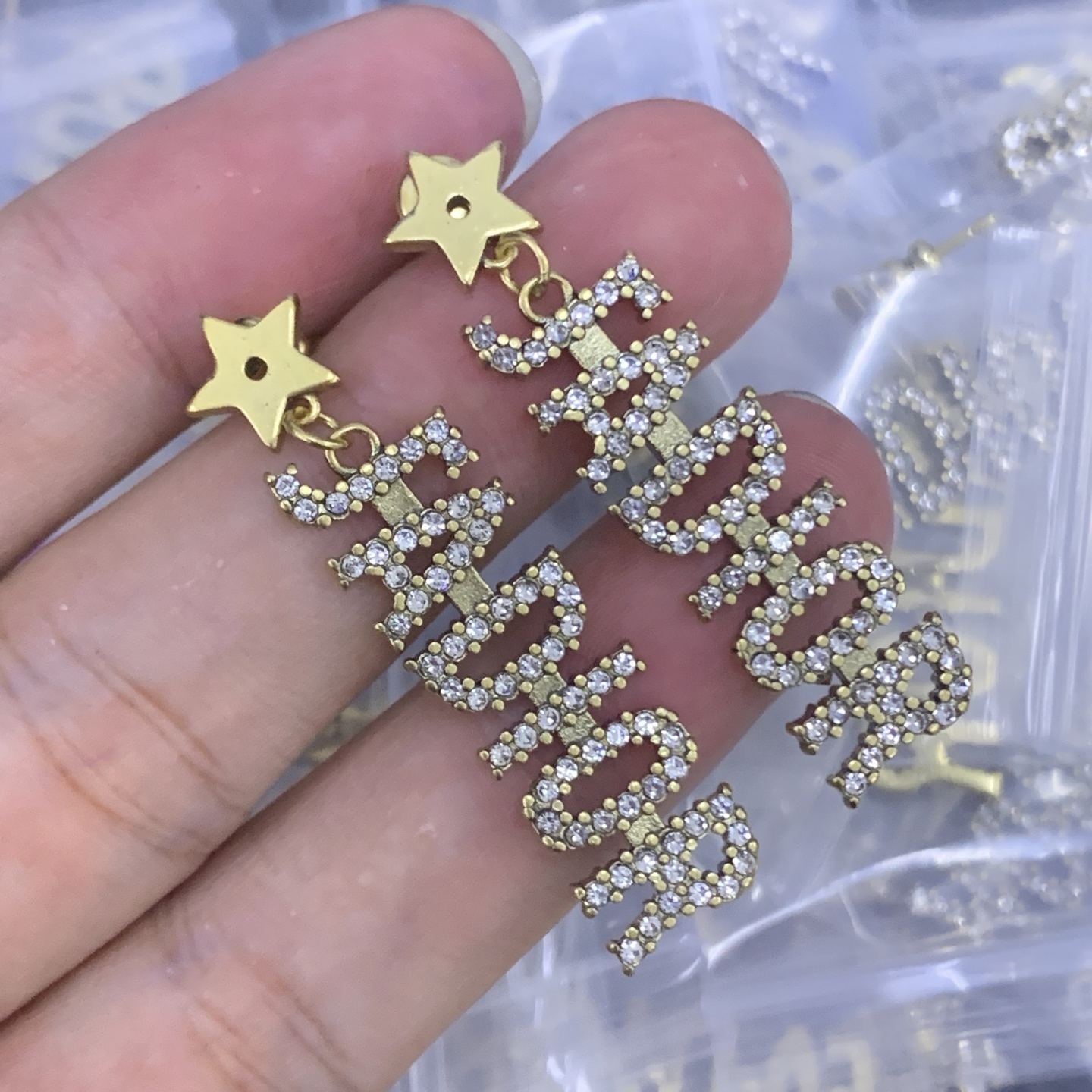 Dior Silver Vintage-Inspired Earrings 118