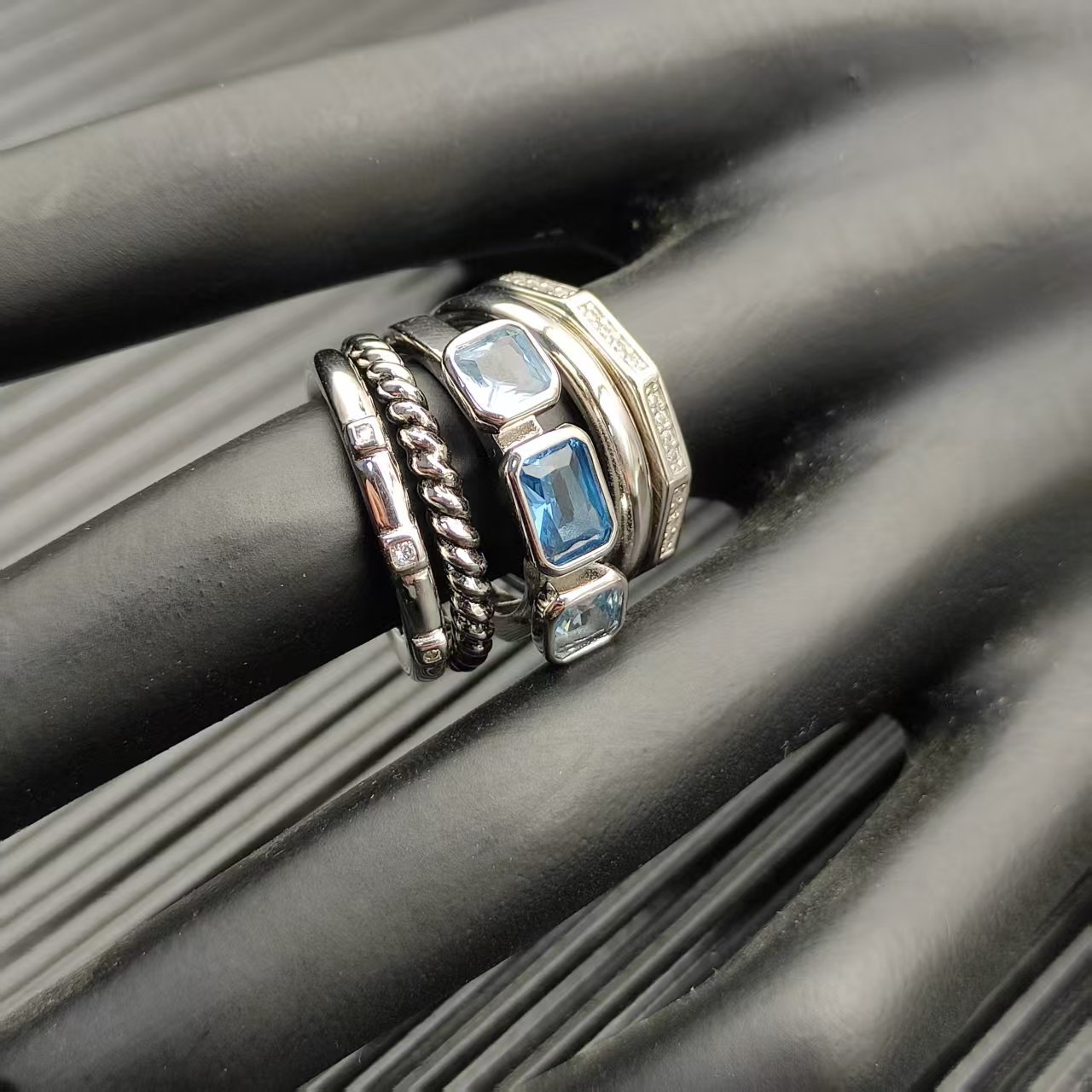 David Yurman Silver Vintage-Inspired Ring 292