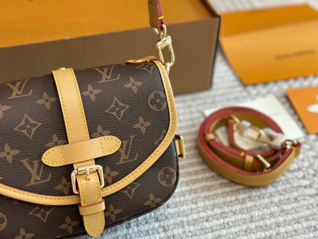 LV Gold Quilted Bag 1598