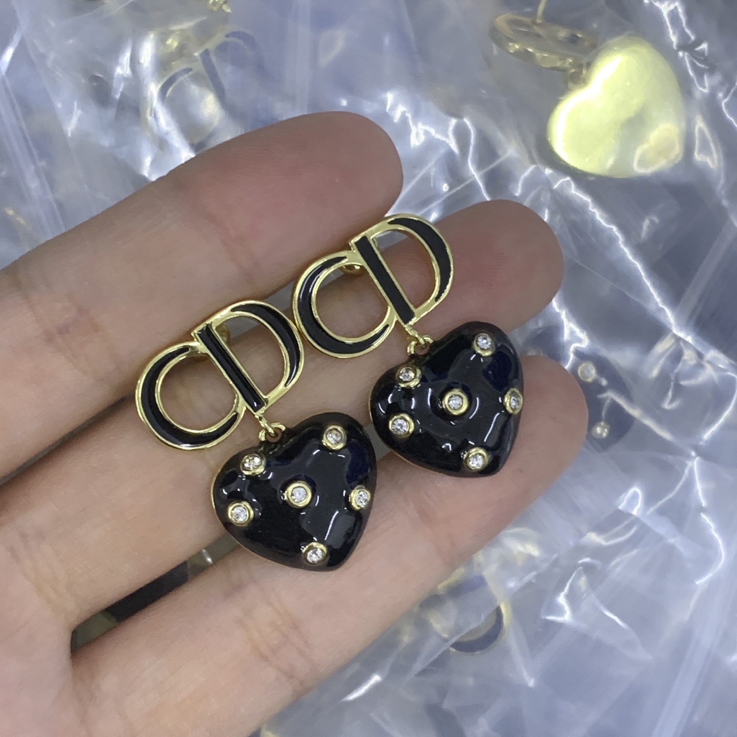 Dior Silver Vintage-Inspired Earrings 532