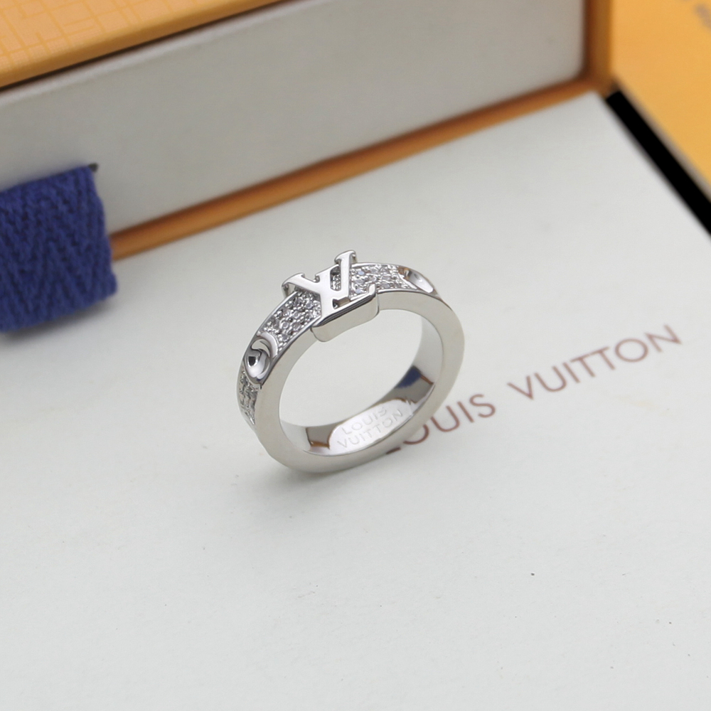 LV Rose Gold Romantic Ring 125