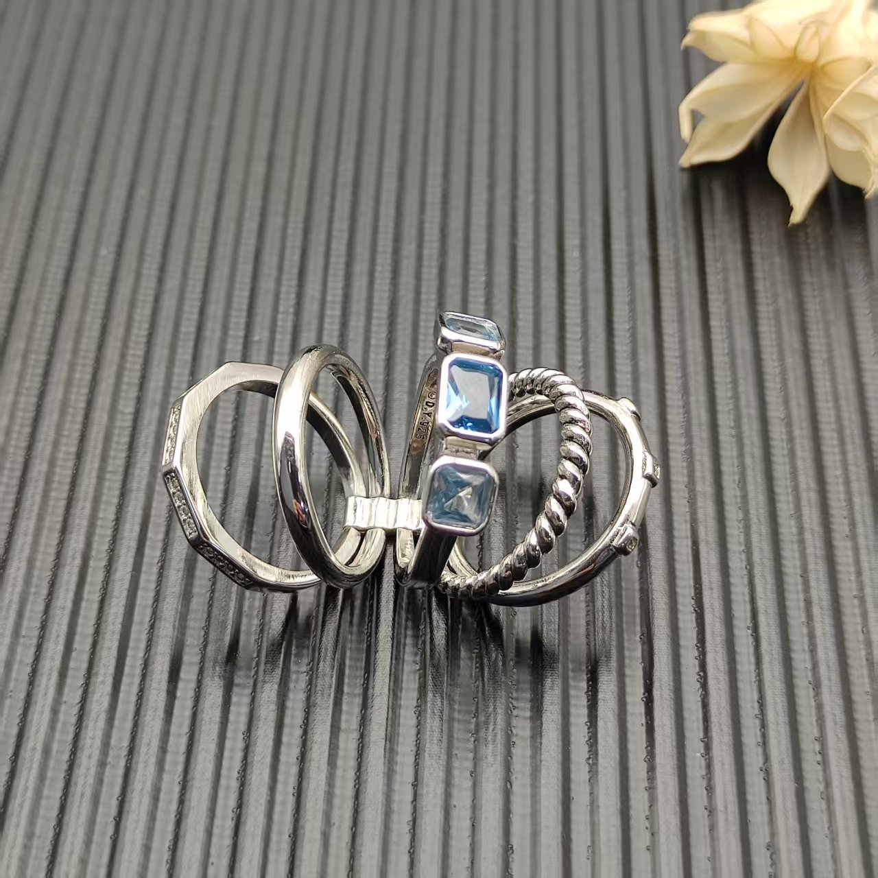 David Yurman Silver Vintage-Inspired Ring 292