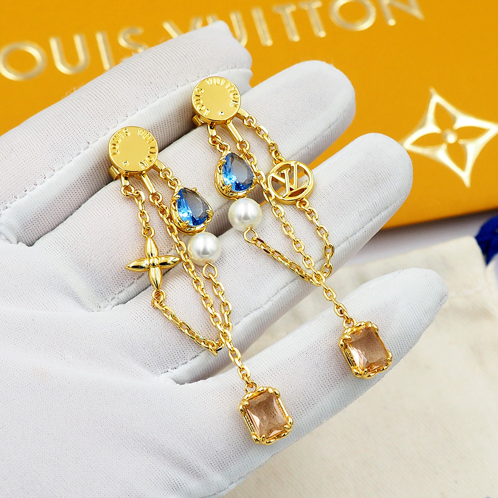 LV Gold Vintage-Inspired Earrings 214