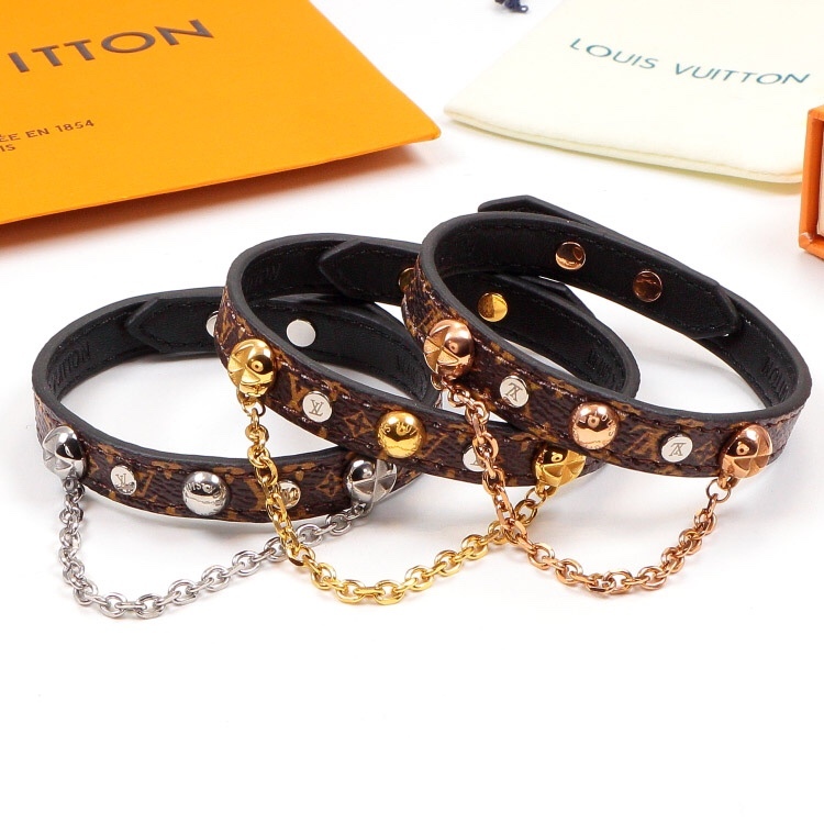 LV Rose Gold Vintage-Inspired Bracelet 020