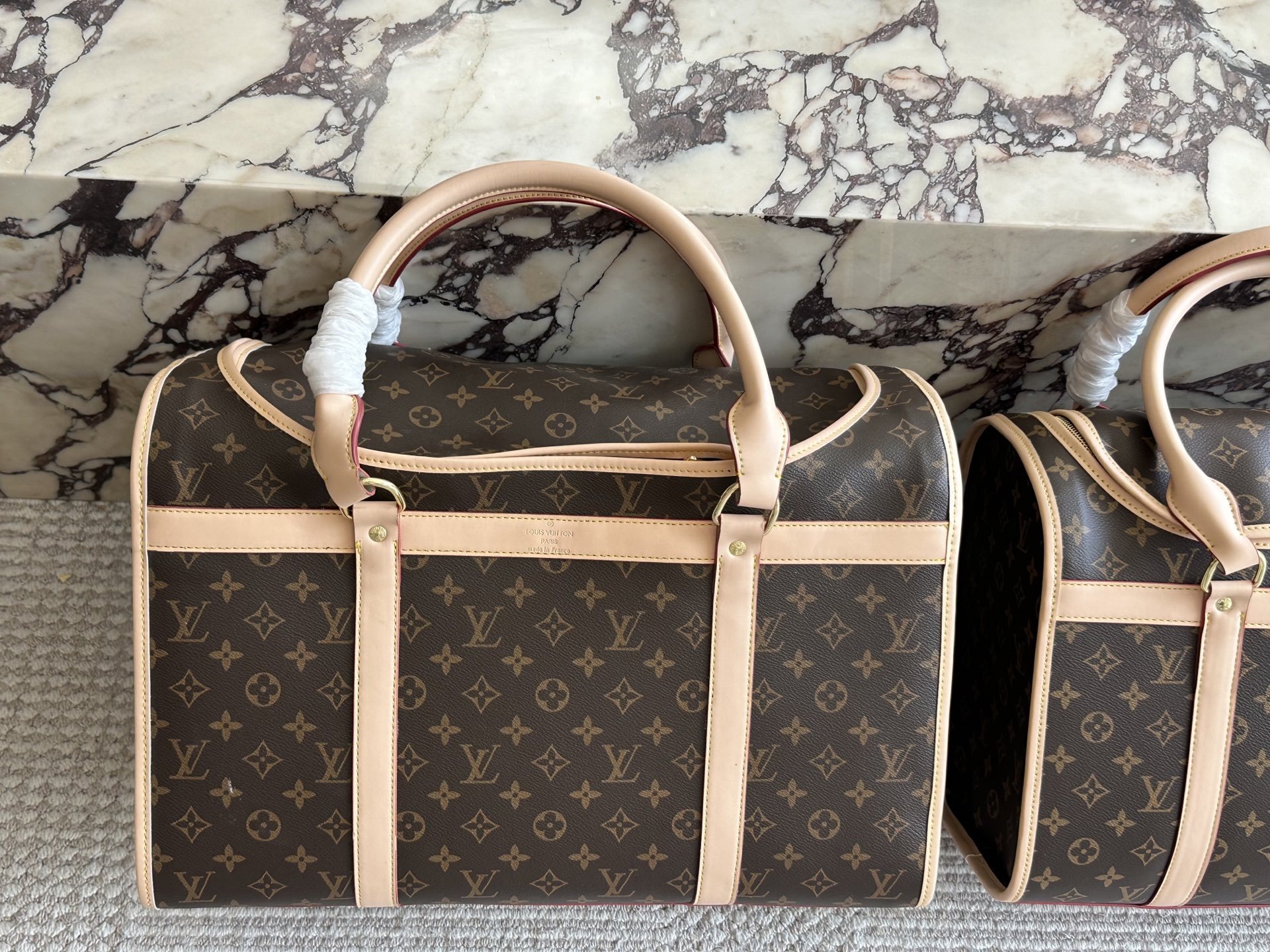 LV Rose Gold Vintage-Inspired Bag 1413