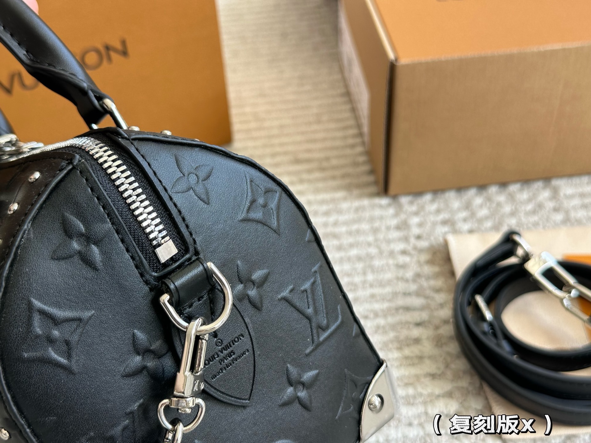 LV Silver Quilted Bag 1597
