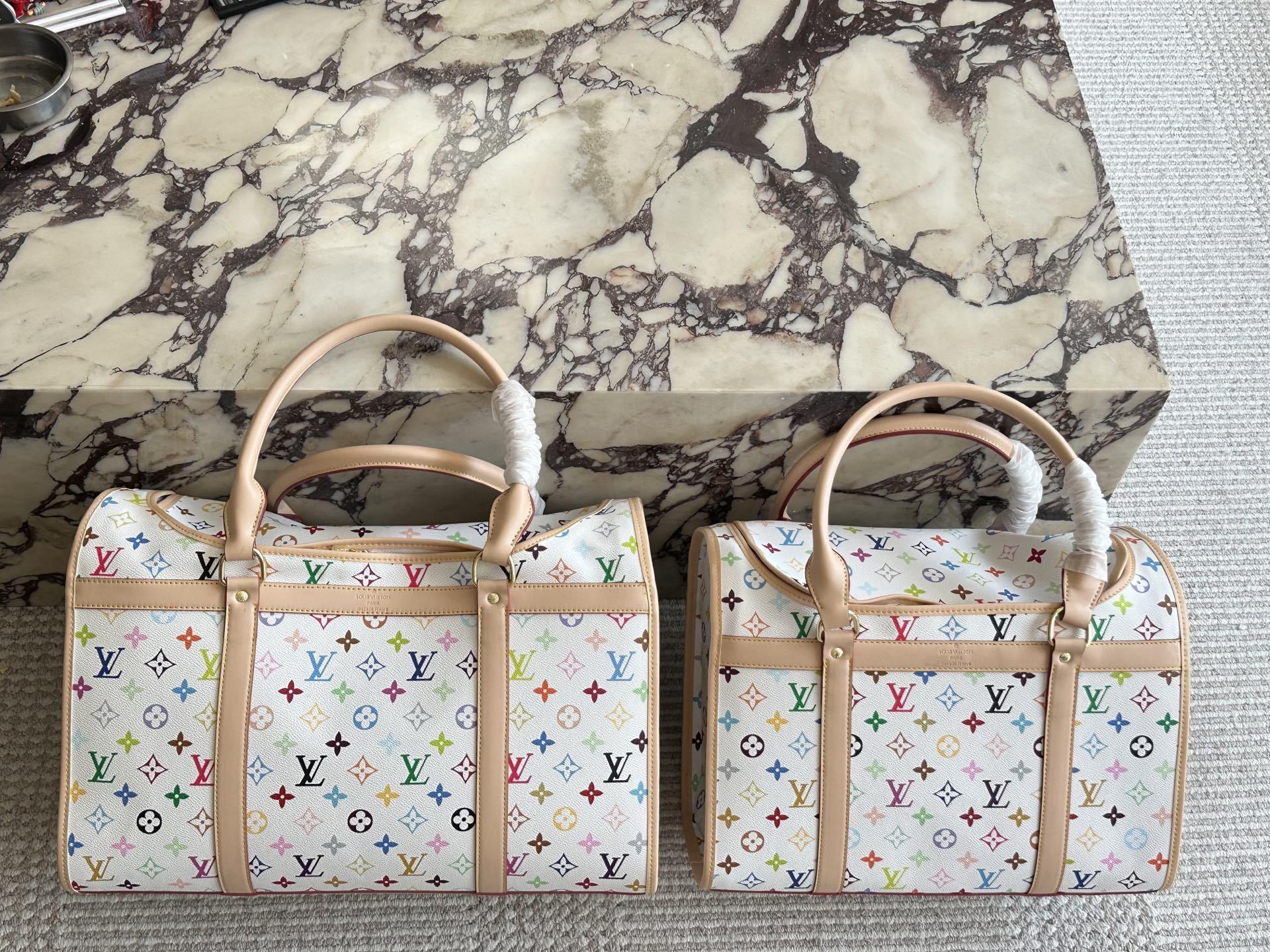 LV Rose Gold Vintage-Inspired Bag 1413