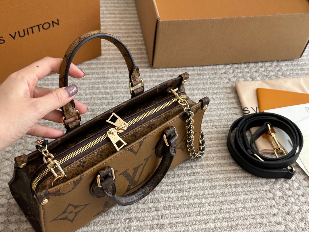 LV Bag tote Silver Vintage-Inspired Bag 1619