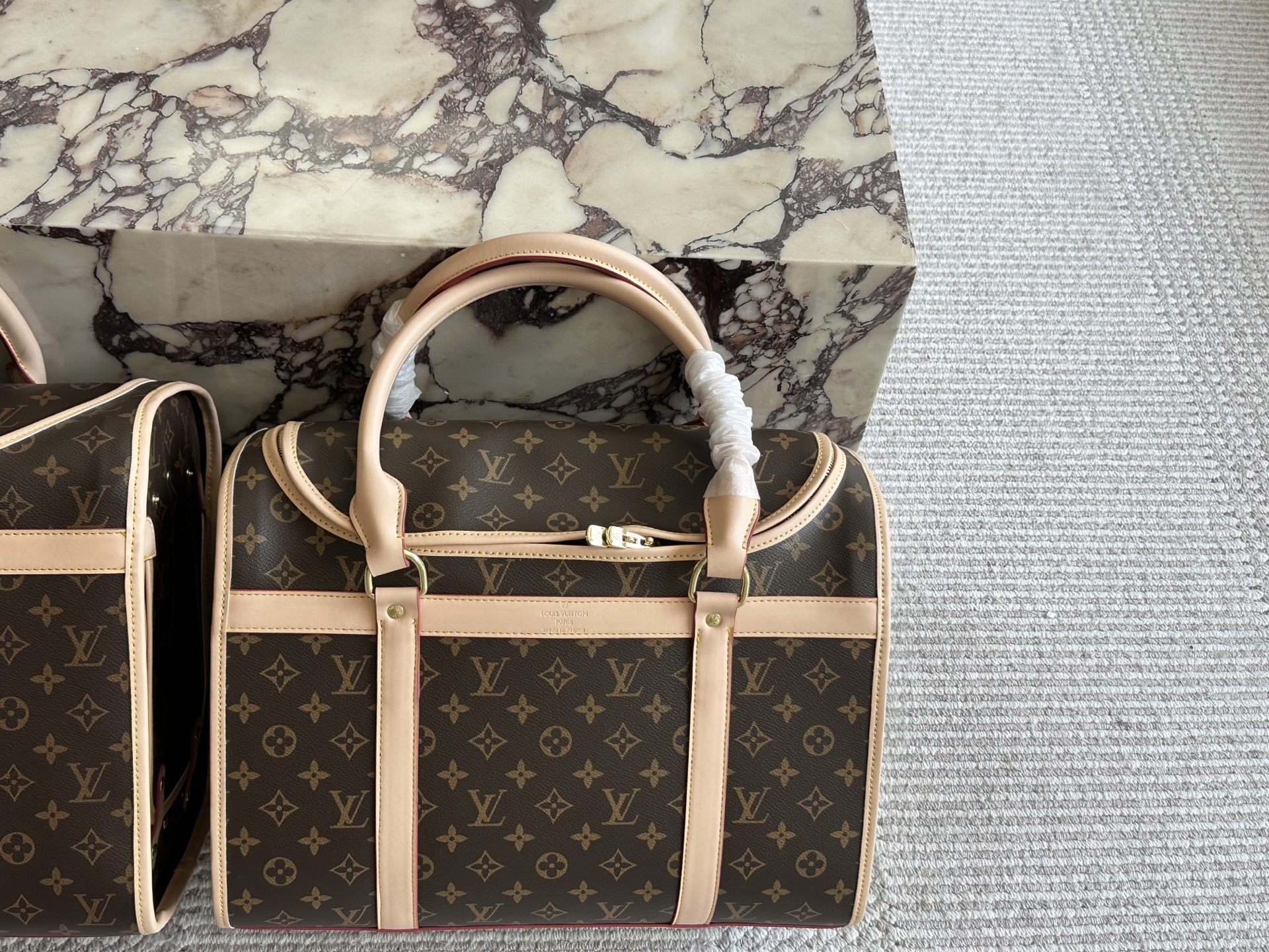 LV Rose Gold Vintage-Inspired Bag 1413